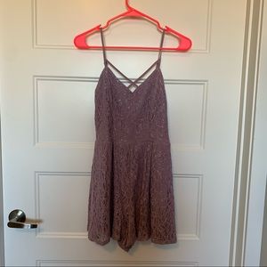 Xhilaration Purple Romper